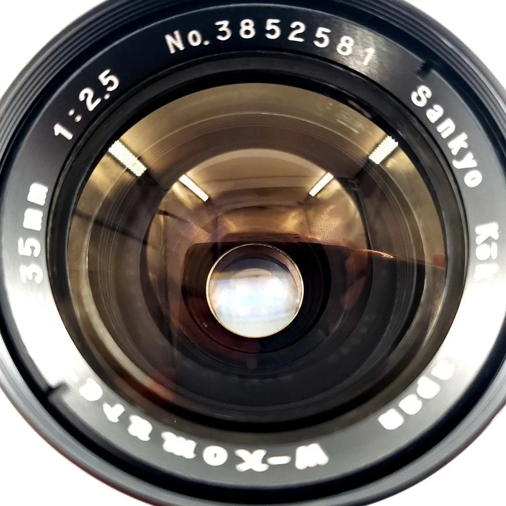 Sankyo Koki W-Xomura 35mm f/2.5 Lens Manual Focus w/ 1 Cap